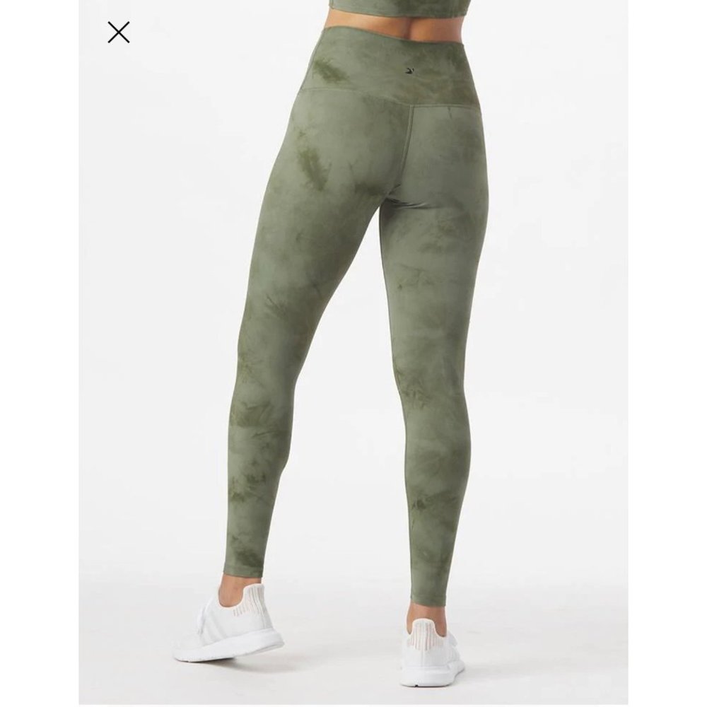 Glyder High Waist Pure Legging: Moss Tie Dye Size XS